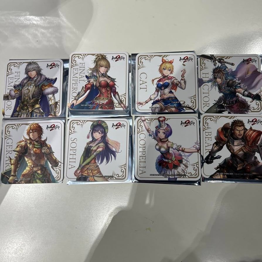 スクエニカフェ　コースター　ロマサガ2 サガ　カフェ　RomancingSaGa 51jcUem1xRL._UF350,350_QL50_.jpg